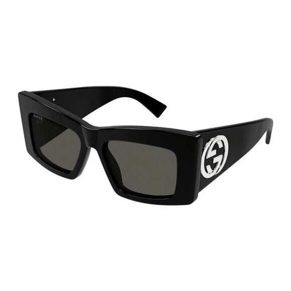 NEW GUCCI SUNGLASSES BLACK GREY WOMEN EYEWEAR GUCCI